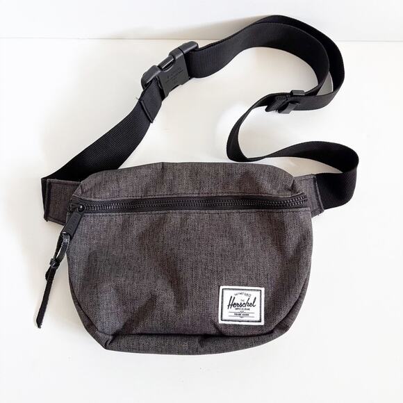 Herschel Supply Co Settlement Hip Pack Dark Gray Adjustable Strap Hip/Crossbody - Picture 1 of 10